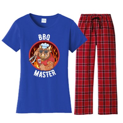 Bbq Master Cool Gift Women's Flannel Pajama Set