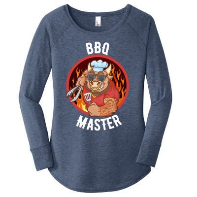 Bbq Master Cool Gift Women's Perfect Tri Tunic Long Sleeve Shirt