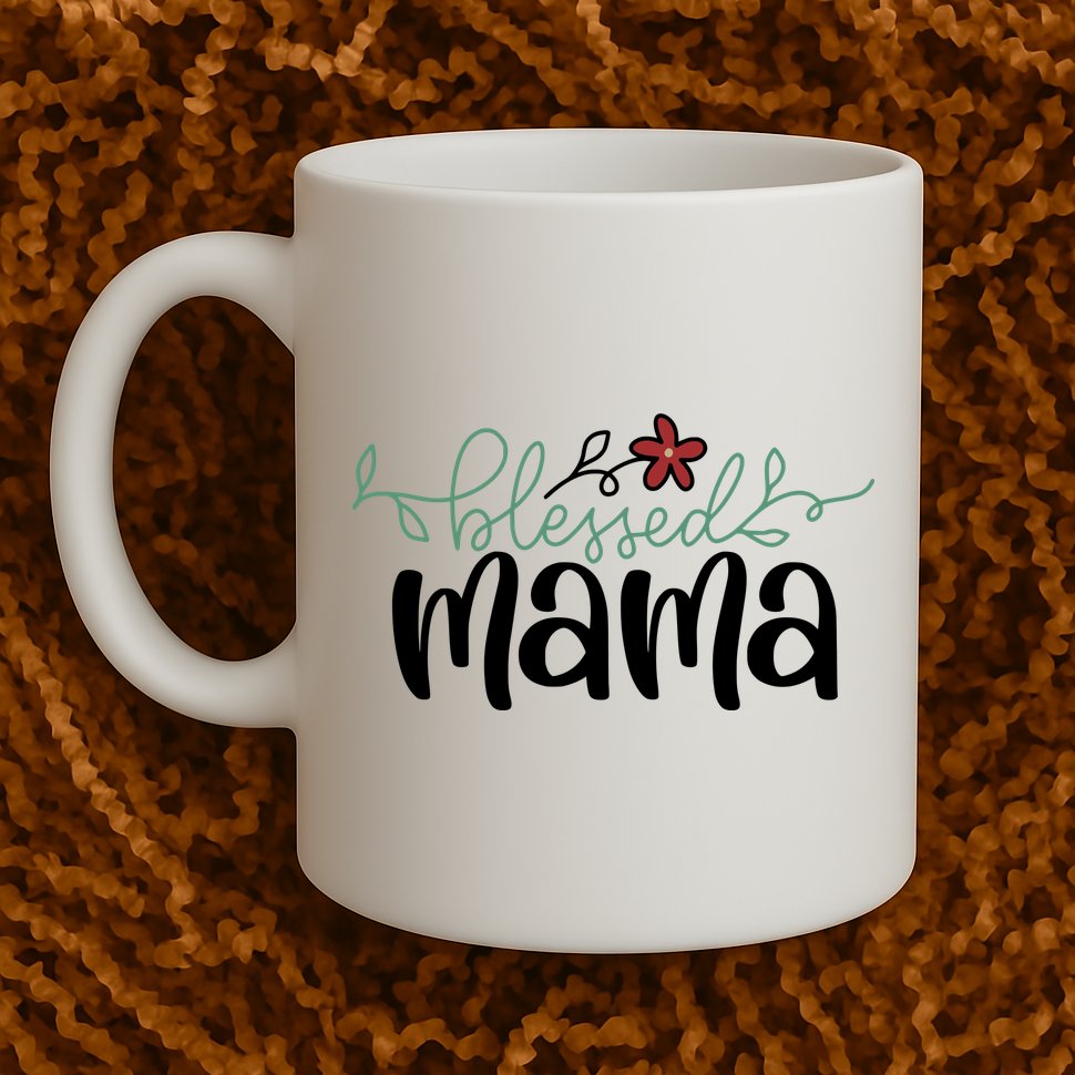 Blessed Mama Cute Gift For Mom Mug
