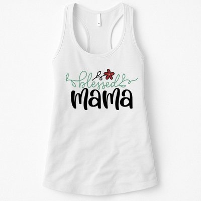 Blessed Mama Cute Gift For Mom Womens Tank Top