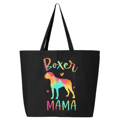 Boxer Mama Colorful Boxer Gifts Dog Mom 25L Jumbo Tote