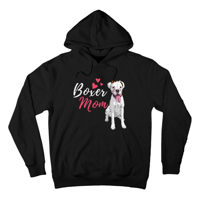 Boxer Mom Cute German Boxer Lover Dog Owner Hoodie