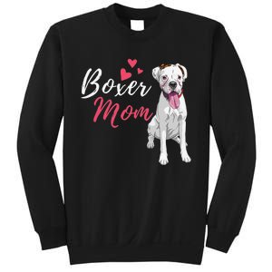 Boxer Mom Cute German Boxer Lover Dog Owner Sweatshirt