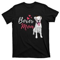 Boxer Mom Cute German Boxer Lover Dog Owner T-Shirt