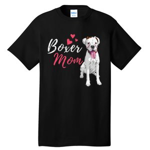 Boxer Mom Cute German Boxer Lover Dog Owner Tall T-Shirt