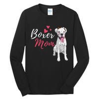 Boxer Mom Cute German Boxer Lover Dog Owner Tall Long Sleeve T-Shirt