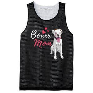 Boxer Mom Cute German Boxer Lover Dog Owner Mesh Reversible Basketball Jersey Tank