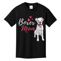 Boxer Mom Cute German Boxer Lover Dog Owner Kids T-Shirt