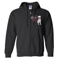 Boxer Mom Cute German Boxer Lover Dog Owner Full Zip Hoodie