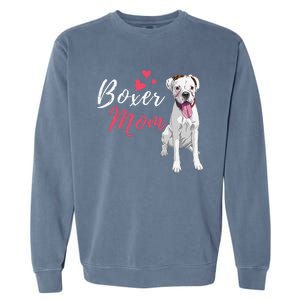 Boxer Mom Cute German Boxer Lover Dog Owner Garment-Dyed Sweatshirt