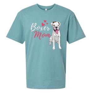 Boxer Mom Cute German Boxer Lover Dog Owner Sueded Cloud Jersey T-Shirt