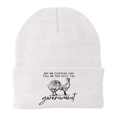 Buy Me Chickens Tell Me You Hate The Government Beanie