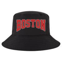Boston Massachusetts Classic Curve Cool Comfort Performance Bucket Hat
