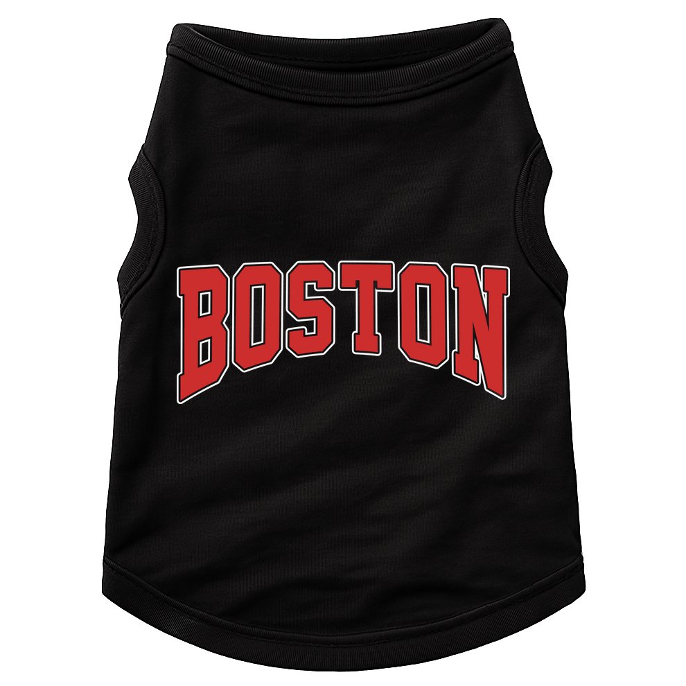 Boston Massachusetts Classic Curve Doggie Tank