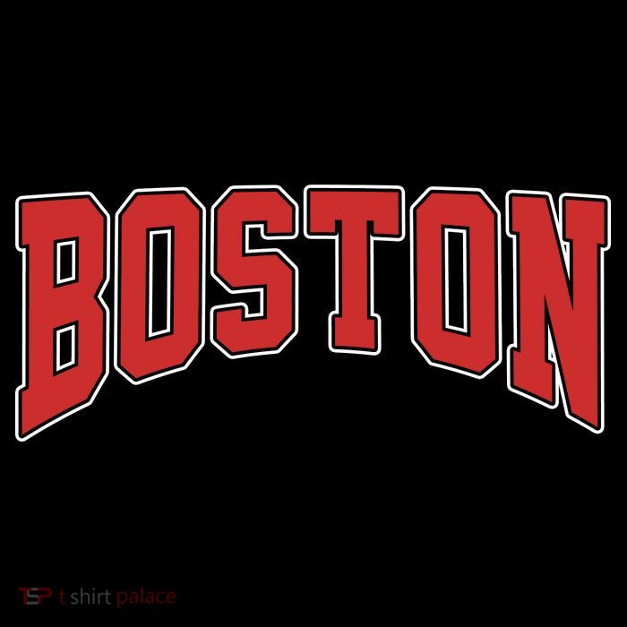 Boston Massachusetts Classic Curve Tall T-Shirt