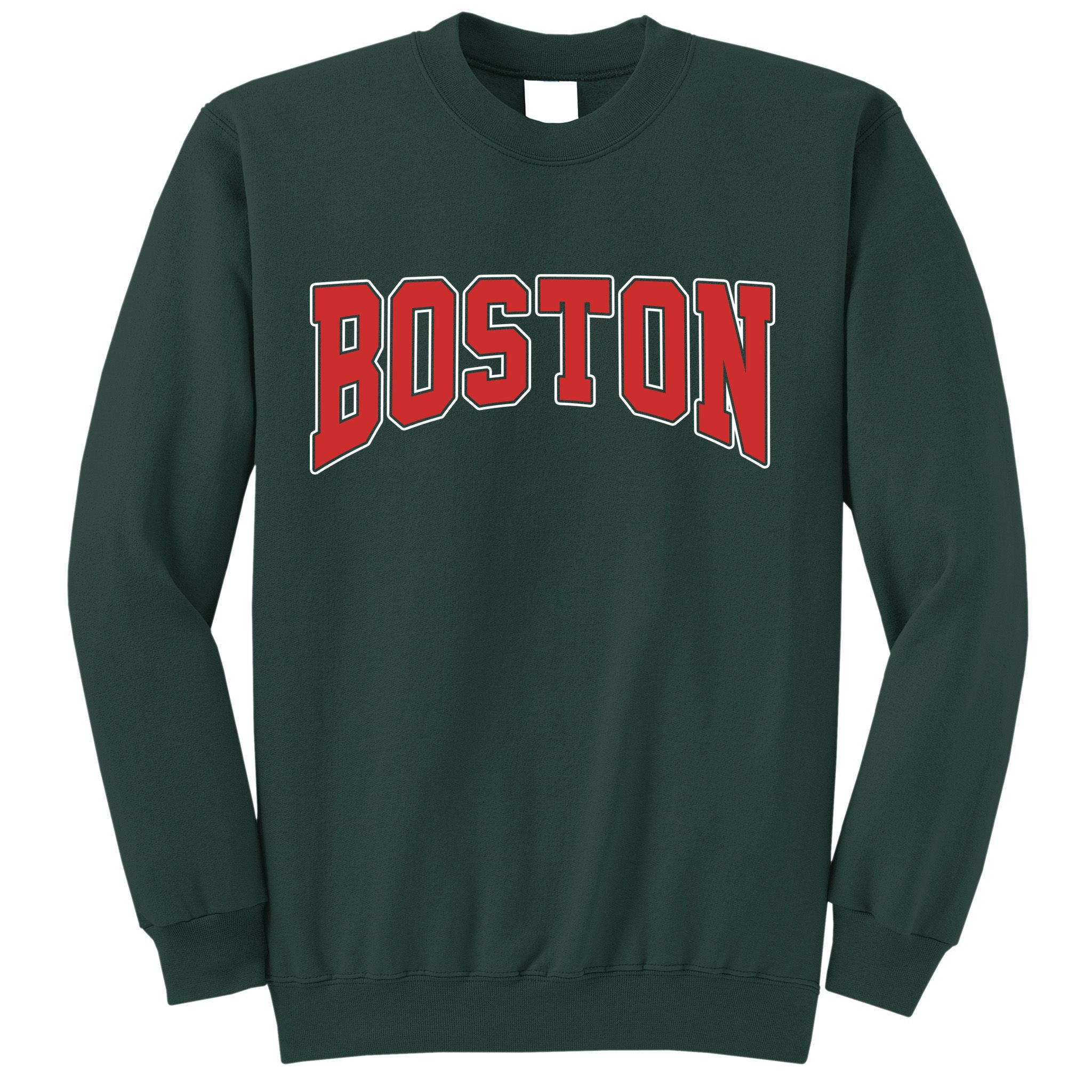 Boston Massachusetts Classic Curve Sweatshirt