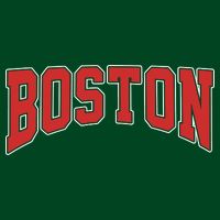 Boston Massachusetts Classic Curve T-Shirt