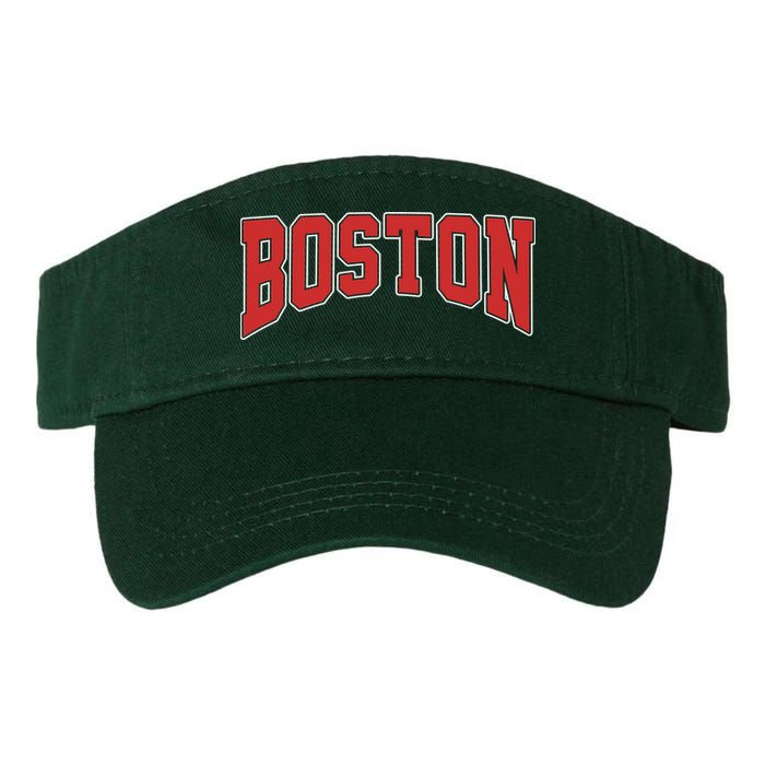 Boston Massachusetts Classic Curve Visor