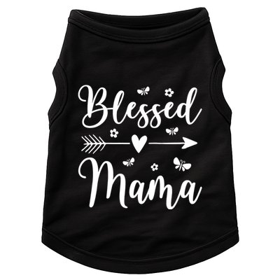 Blessed Mama Cute Sweet Mom MotherS Day Doggie Tank