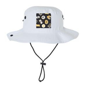 Bitcoin Money Currency Pixel Legacy Cool Fit Booney Bucket Hat