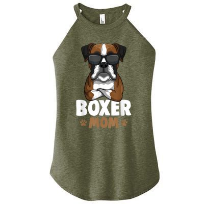 Boxer Mom Dog Women Women’s Perfect Tri Rocker Tank