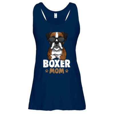 Boxer Mom Dog Women Ladies Essential Flowy Tank