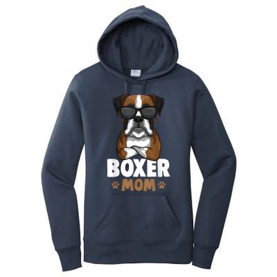 Boxer Mom Dog Women Women's Pullover Hoodie