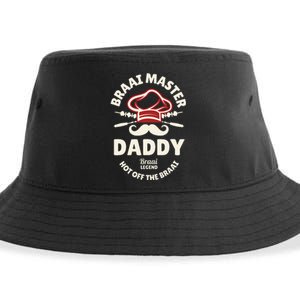 Braai Master Daddy Braai Legend South African Dad Sustainable Bucket Hat