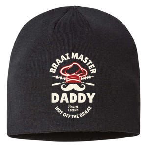 Braai Master Daddy Braai Legend South African Dad Sustainable Beanie