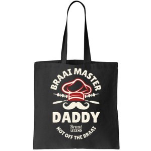 Braai Master Daddy Braai Legend South African Dad Tote Bag