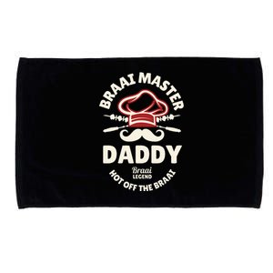 Braai Master Daddy Braai Legend South African Dad Microfiber Hand Towel