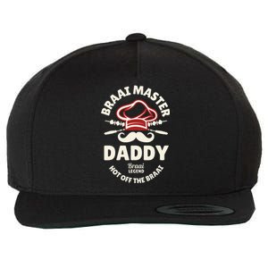 Braai Master Daddy Braai Legend South African Dad Wool Snapback Cap