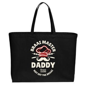 Braai Master Daddy Braai Legend South African Dad Cotton Canvas Jumbo Tote