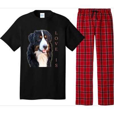 Bernese Mountain Dog Gift Dog Mom Love Gift Pajama Set