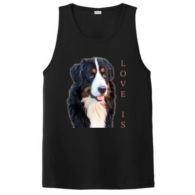 Bernese Mountain Dog Gift Dog Mom Love Gift PosiCharge Competitor Tank