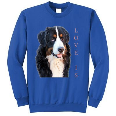 Bernese Mountain Dog Gift Dog Mom Love Gift Sweatshirt