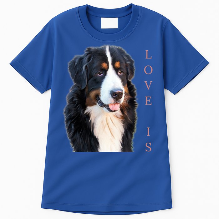 Bernese Mountain Dog Gift Dog Mom Love Gift Tall T-Shirt