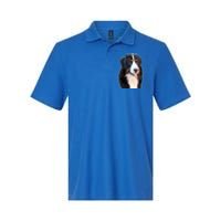 Bernese Mountain Dog Gift Dog Mom Love Gift Softstyle Adult Sport Polo