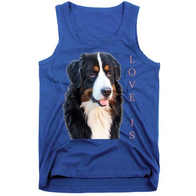 Bernese Mountain Dog Gift Dog Mom Love Gift Tank Top