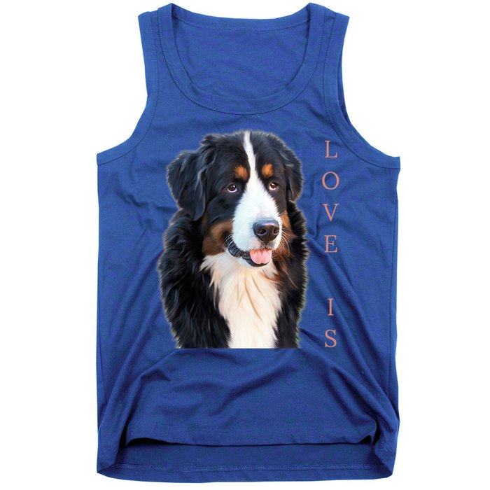 Bernese Mountain Dog Gift Dog Mom Love Gift Tank Top