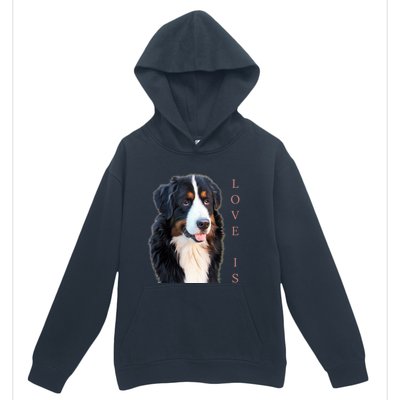 Bernese Mountain Dog Gift Dog Mom Love Gift Urban Pullover Hoodie