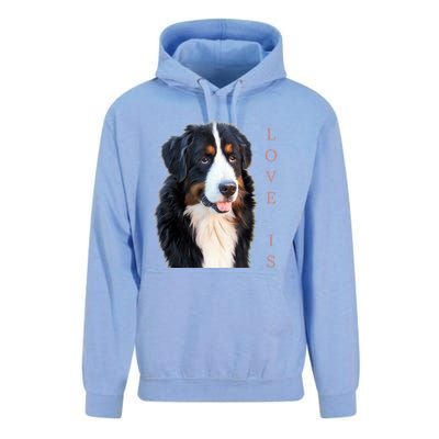 Bernese Mountain Dog Gift Dog Mom Love Gift Unisex Surf Hoodie