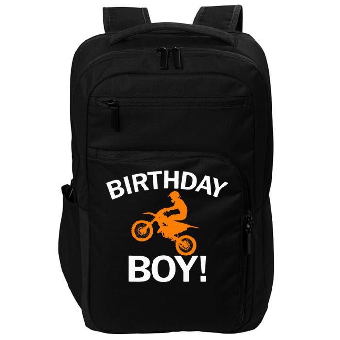 Birthday MX Dirt Bike Motocross Impact Tech Backpack