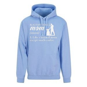 Blacksmith Mom Definition Unisex Surf Hoodie