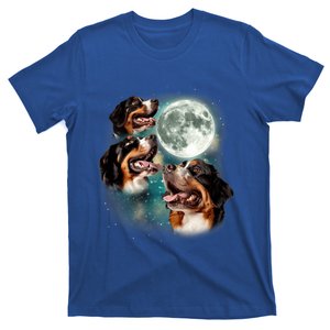 Bernese Mountain Dog Moon 3 Howling Canines Parody Dog T-Shirt