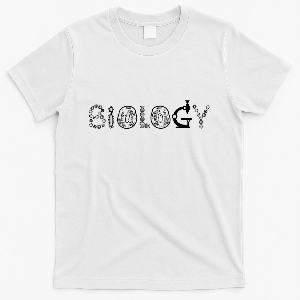 Biology Microscope Dna Teacher Paramecium Gift Idea T-Shirt