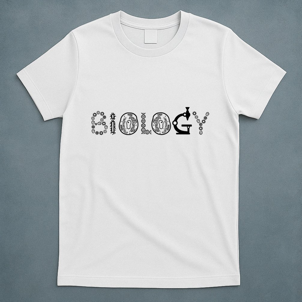 Biology Microscope Dna Teacher Paramecium Gift Idea T-Shirt