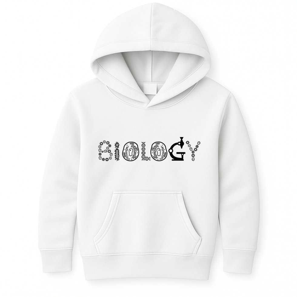Biology Microscope Dna Teacher Paramecium Gift Idea Kids Hoodie