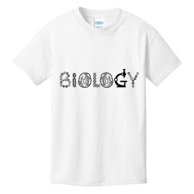 Biology Microscope Dna Teacher Paramecium Gift Idea Kids T-Shirt