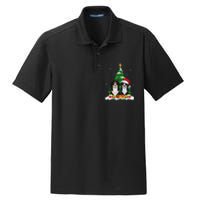 Bernese Mountain Dog Christmas Tree Lights Santa Reindeer Pj Dry Zone Grid Polo